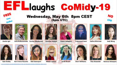 EFLtalks Laughs CoMidy-19 Women